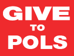 Give to POLS logo